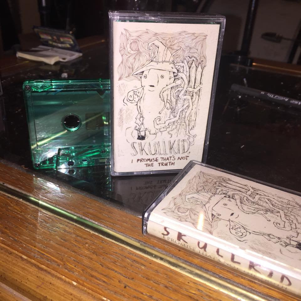 Skull Kid – I Promise That's Not The Truth Cassette Transparent Green