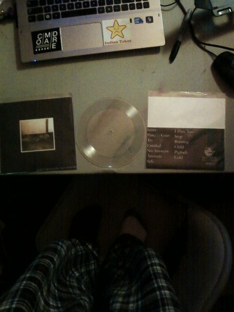 Eyes For Hands - No Answers 7" Lathe Record