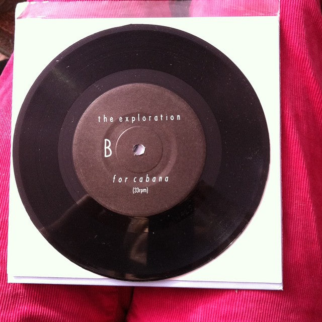 The Exploration – For Cabana 7" Vinyl Record Black