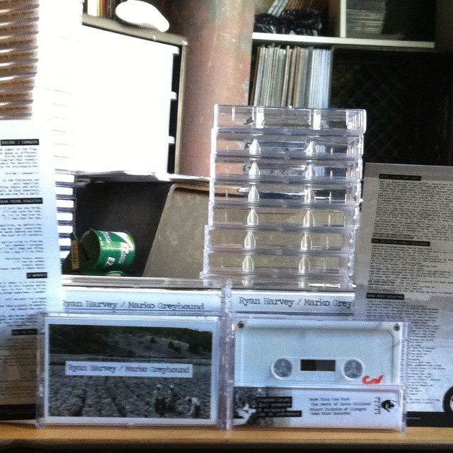 Ryan Harvey/Marko Greyhound Split Cassette Tape