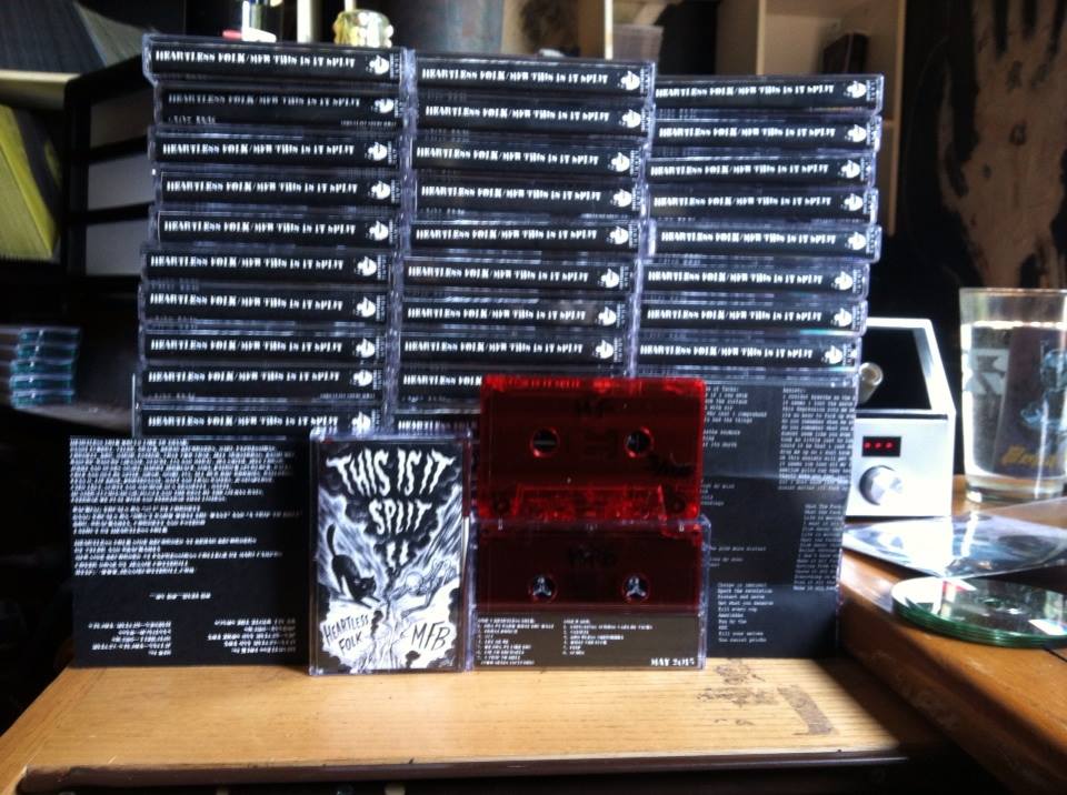 Heartless Folk / MFB split Cassette Tape