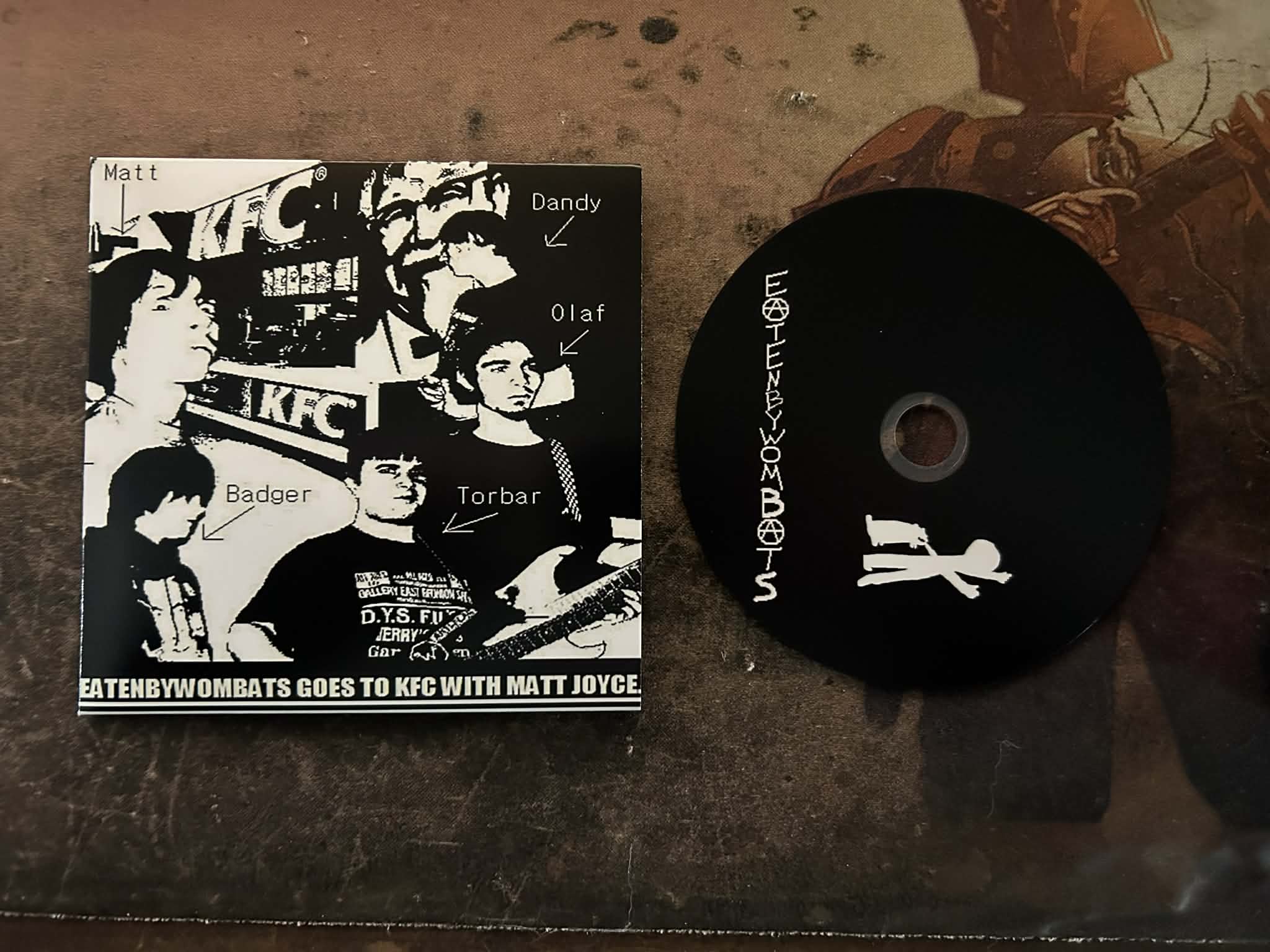 EATENBYWOMBATS - EATENBYWOMBATS Goes To KFC With Matt Joyce CD