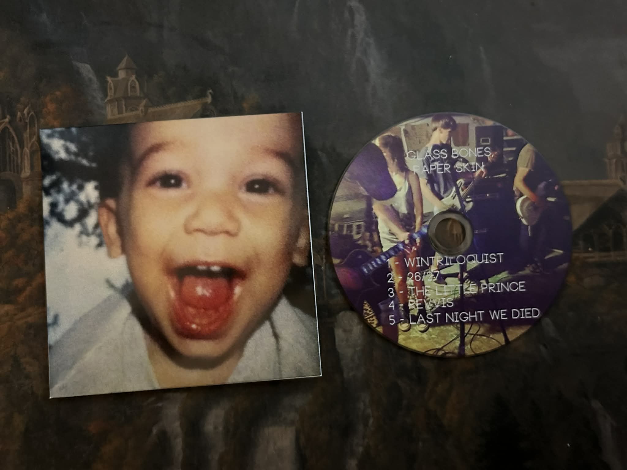 The Concrete Summer - Glass Bones, Paper Skin CD