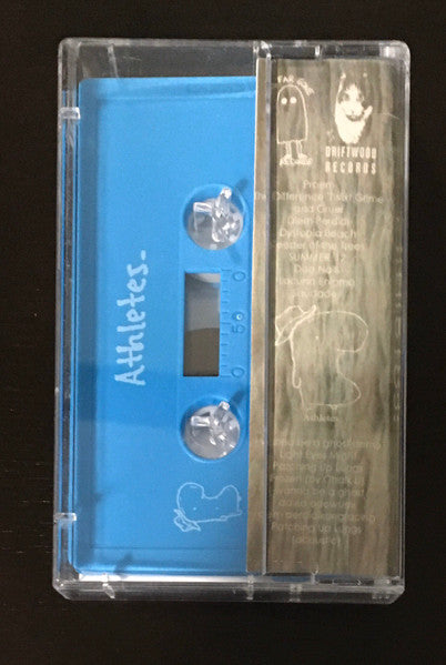 Athletes. – Discography Cassette Blue Imprinted
