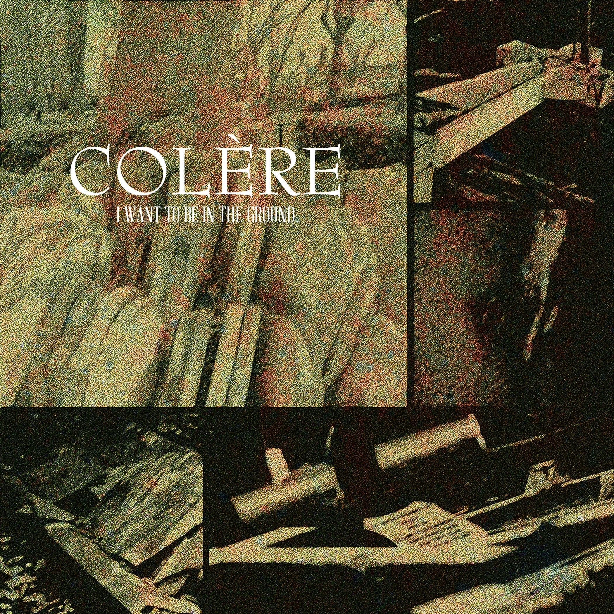 Colère – I Want To Be In The Ground. 7" Vinyl Record