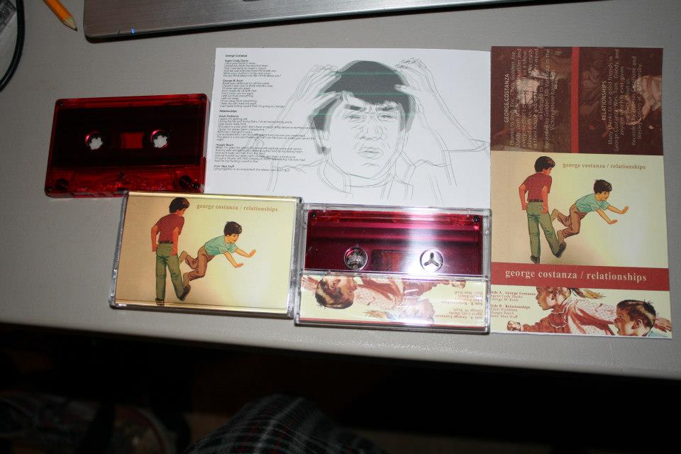 Relationships/George Costanza Split Cassette Tape