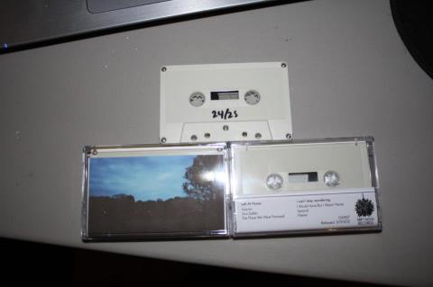 Left at Home/i can't stop wondering Cassette Tape