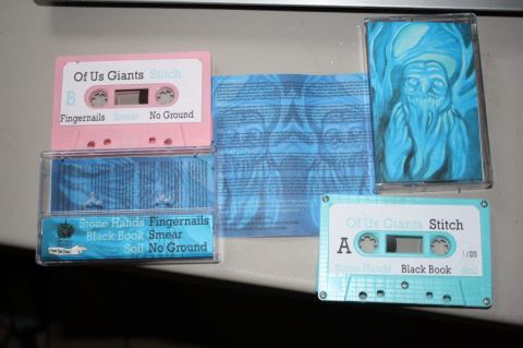 Of Us Giants - Stitch Cassette Tape Pink