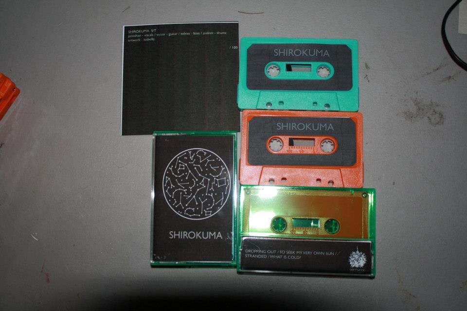 Shirokuma - S/T Cassette Tape Turquoise