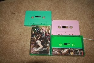 Things Fall Apart - Discography Cassette Tape Turquoise
